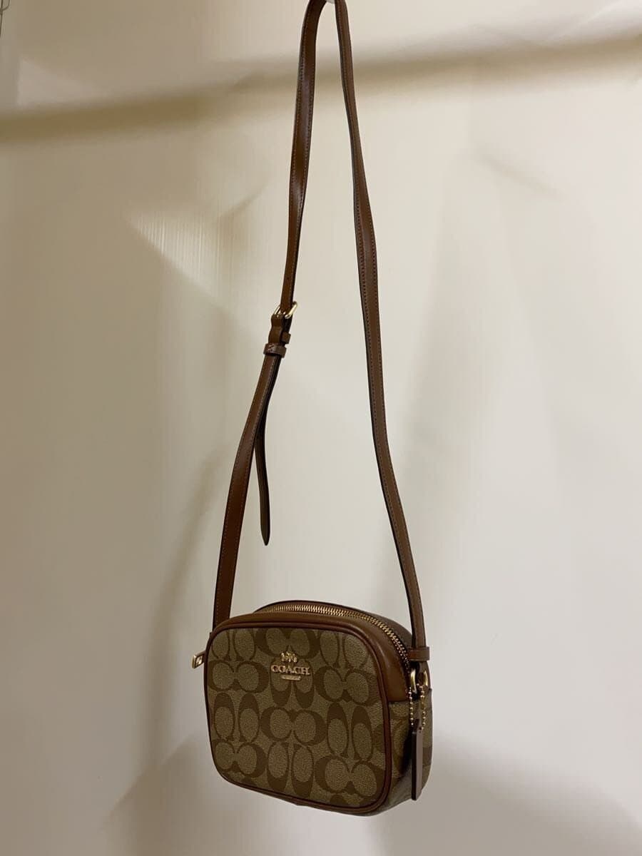 COACH Shoulder Bag PVC BRW Allover Pattern C9926 2