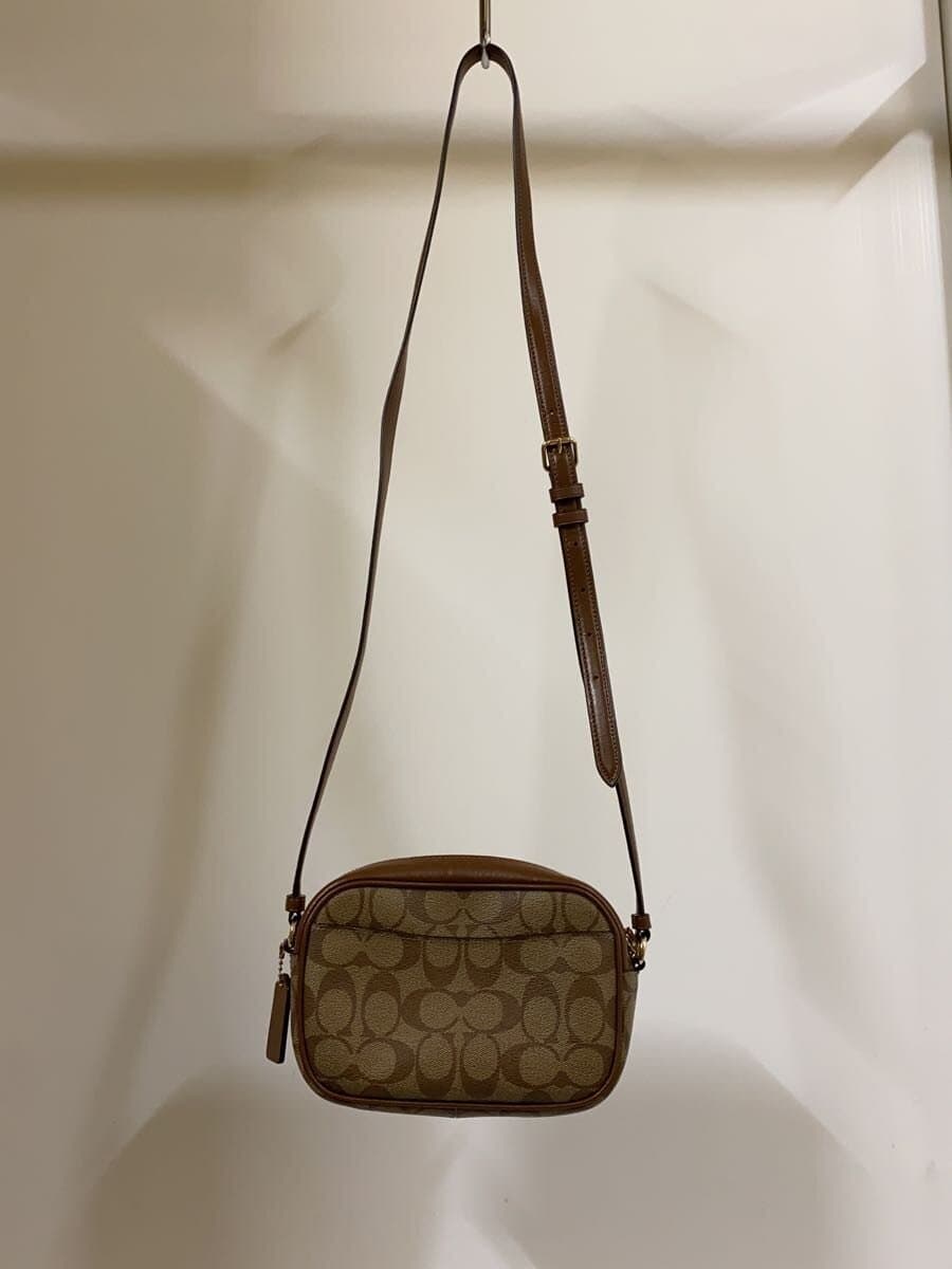 COACH Shoulder Bag PVC BRW Allover Pattern C9926 3