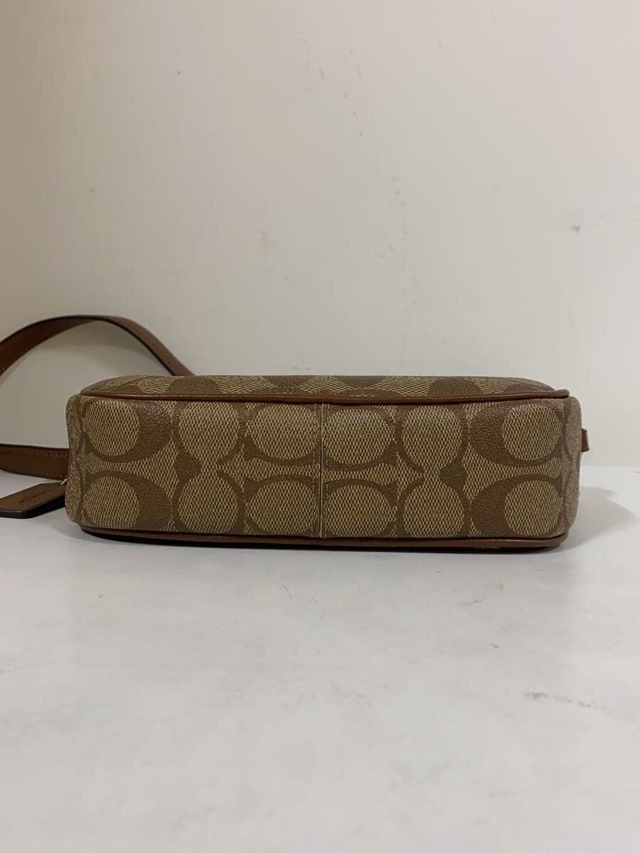 COACH Shoulder Bag PVC BRW Allover Pattern C9926 4