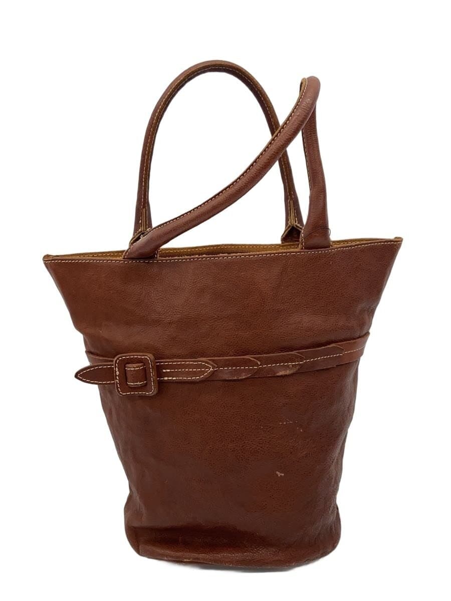 DAKOTA Handbag Leather BRW Misshapen