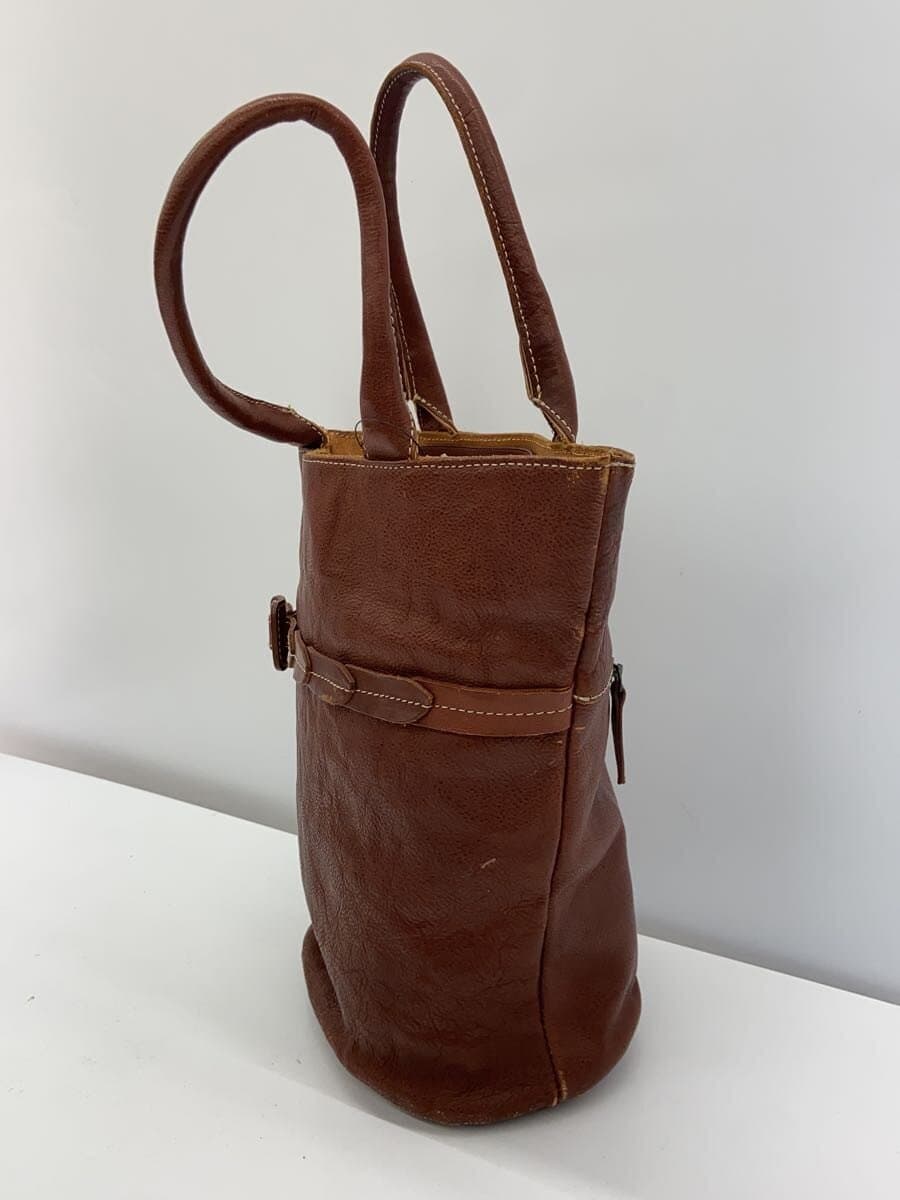 DAKOTA Handbag Leather BRW Misshapen 2