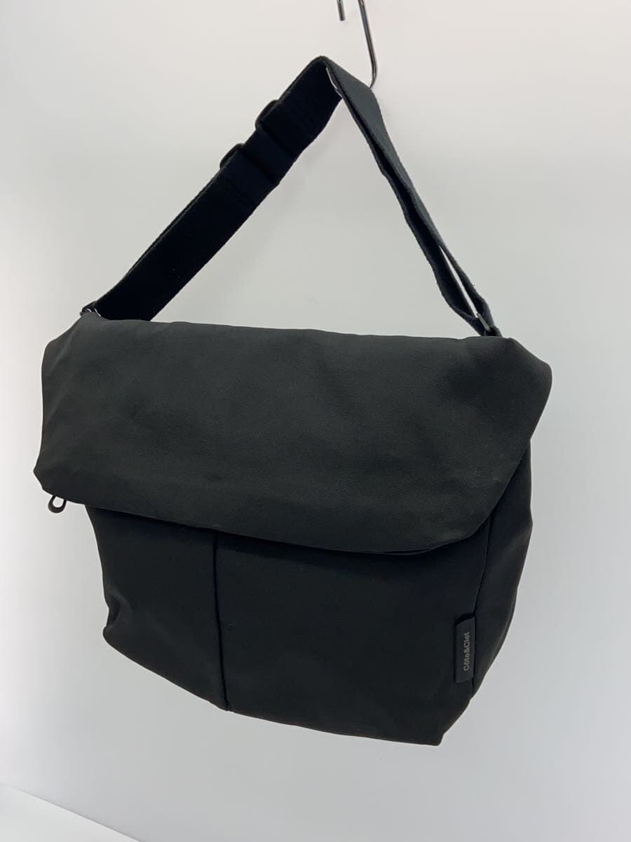 COTE&CIELSPREE Messenger Messenger Shoulder Bag Nylon BLK With Stain 2