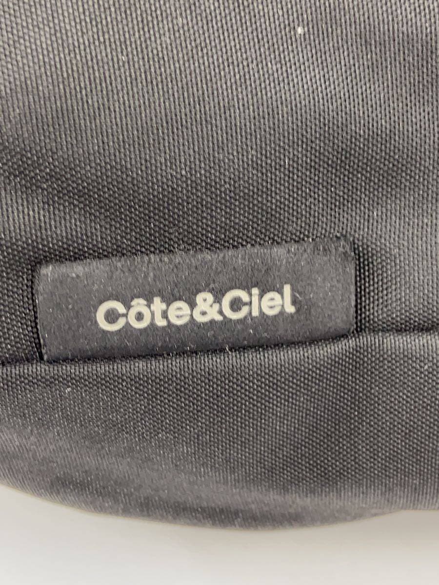 COTE&CIELSPREE Messenger Messenger Shoulder Bag Nylon BLK With Stain 5