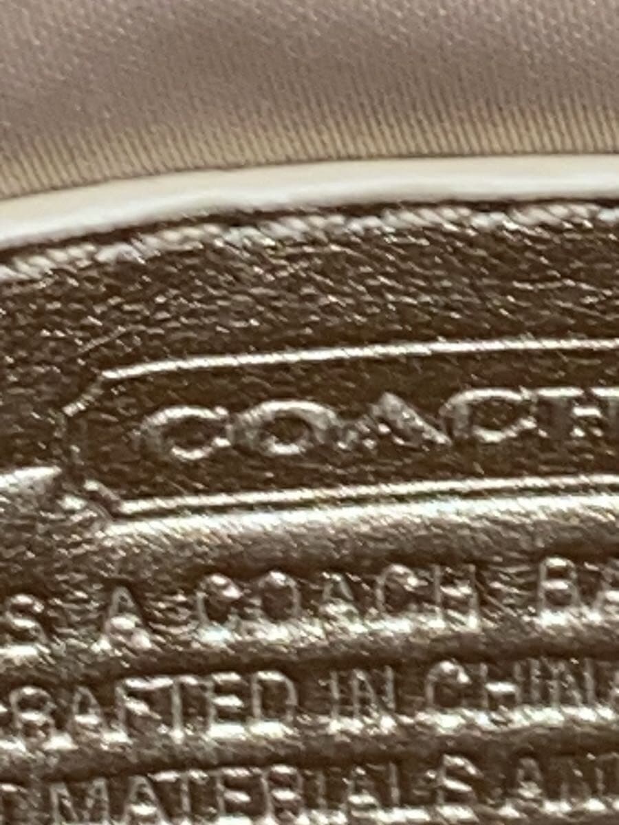 COACH Hippy _Penelope _Signature_Black Canvas BEG All Over Pattern 5