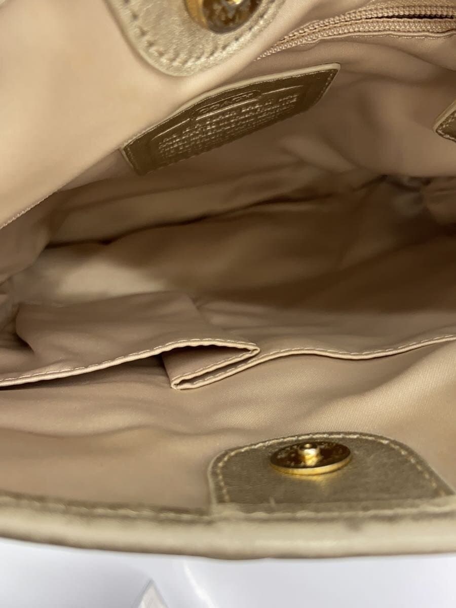 COACH Hippy _Penelope _Signature_Black Canvas BEG All Over Pattern 6