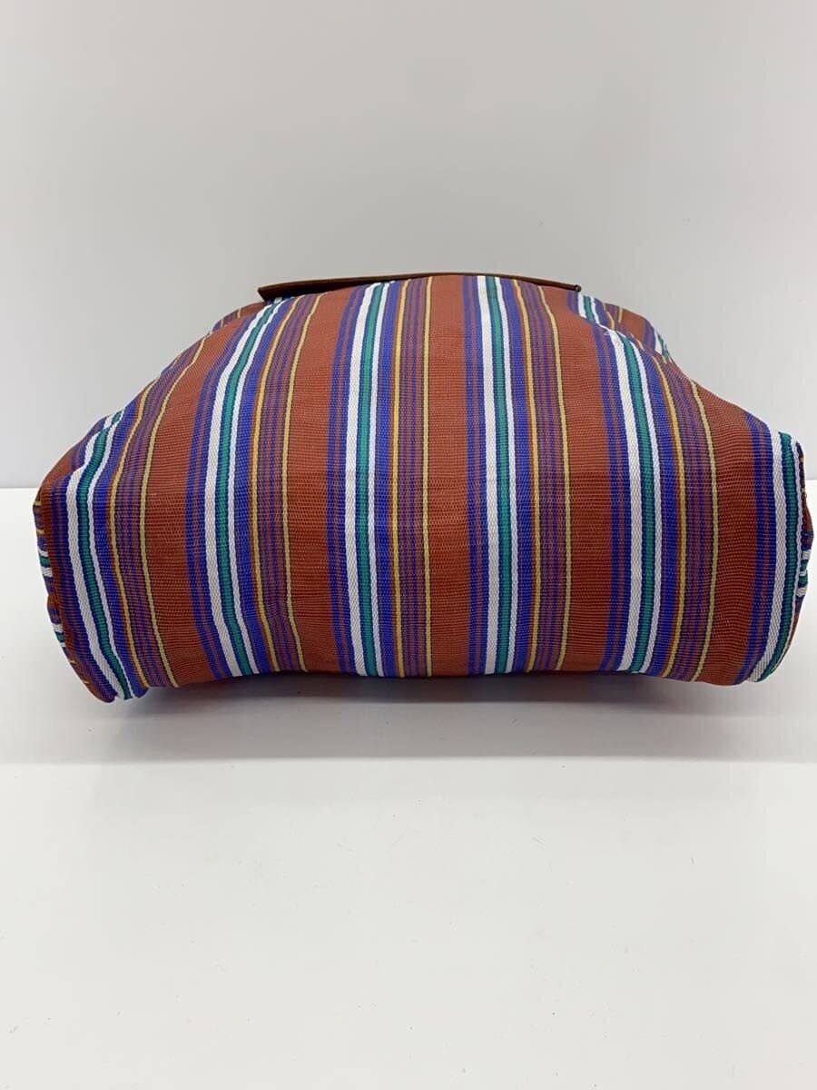 MARNISTRIPE BAG Stripe Bag Handbag Stripe Partial Fray 4