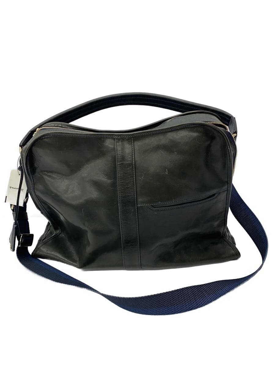 aniary2-Way Shoulder Bag Leather Leather Fade