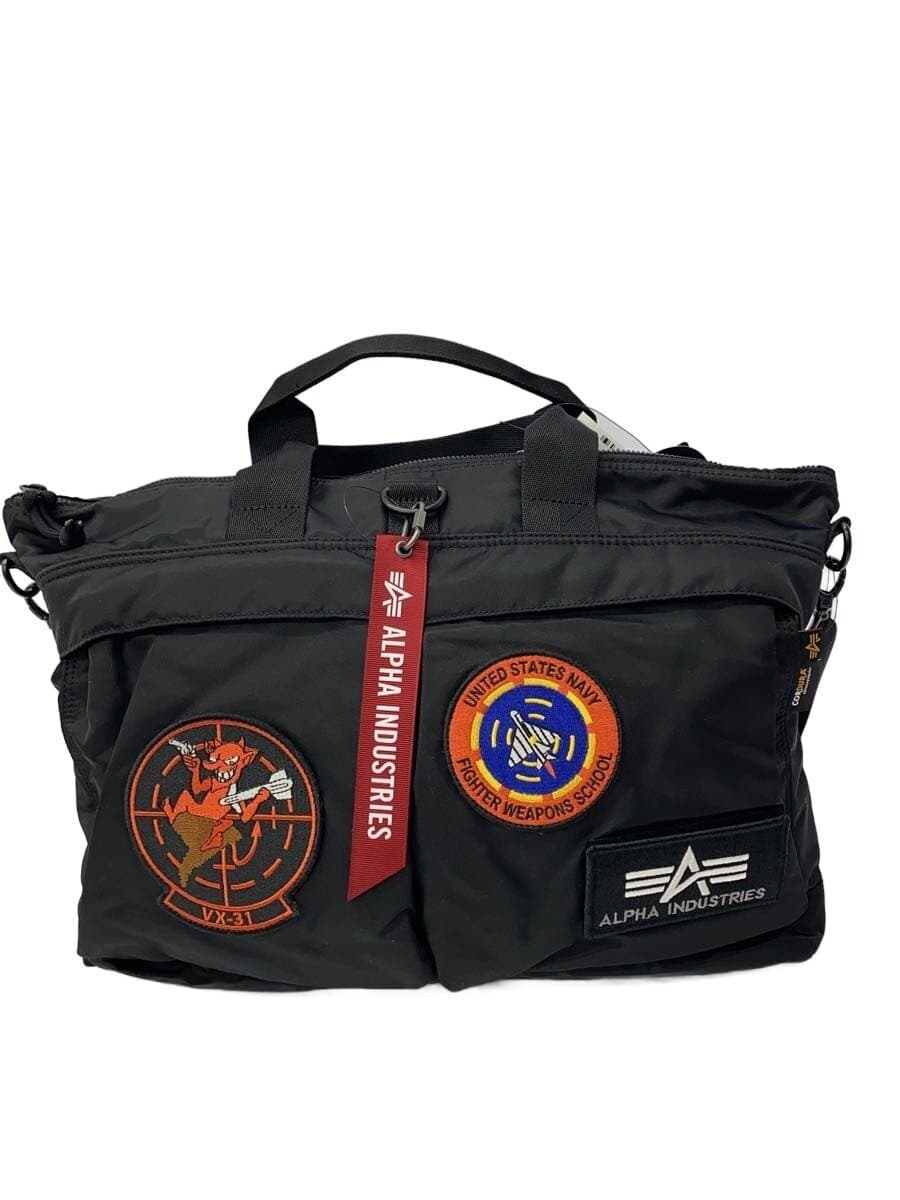 ALPHA INDUSTRIES2-Way HELMETBAG Helmet Bag Shoulder Bag Nylon BLK TZ1133-001