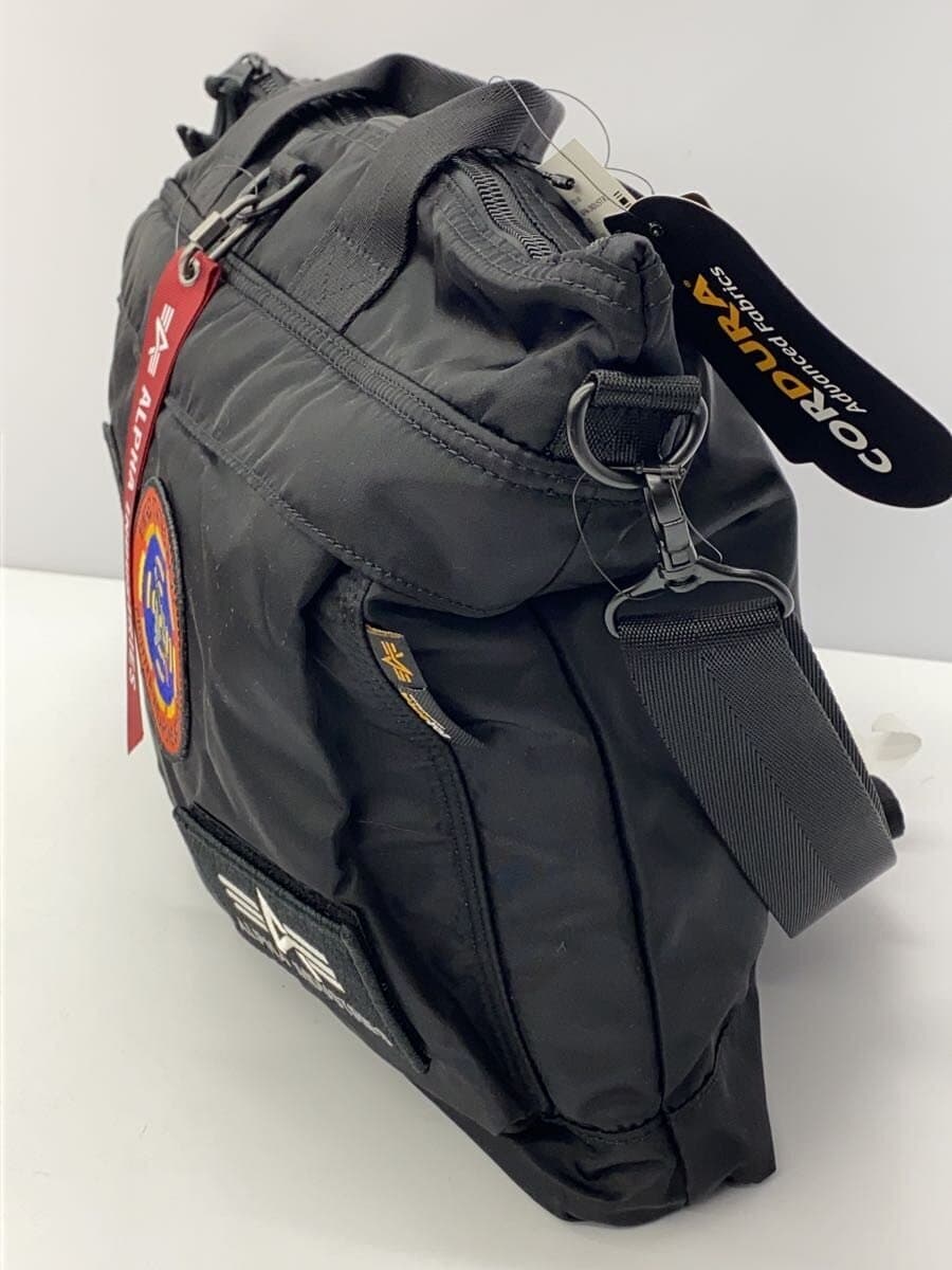 ALPHA INDUSTRIES2-Way HELMETBAG Helmet Bag Shoulder Bag Nylon BLK TZ1133-001 2