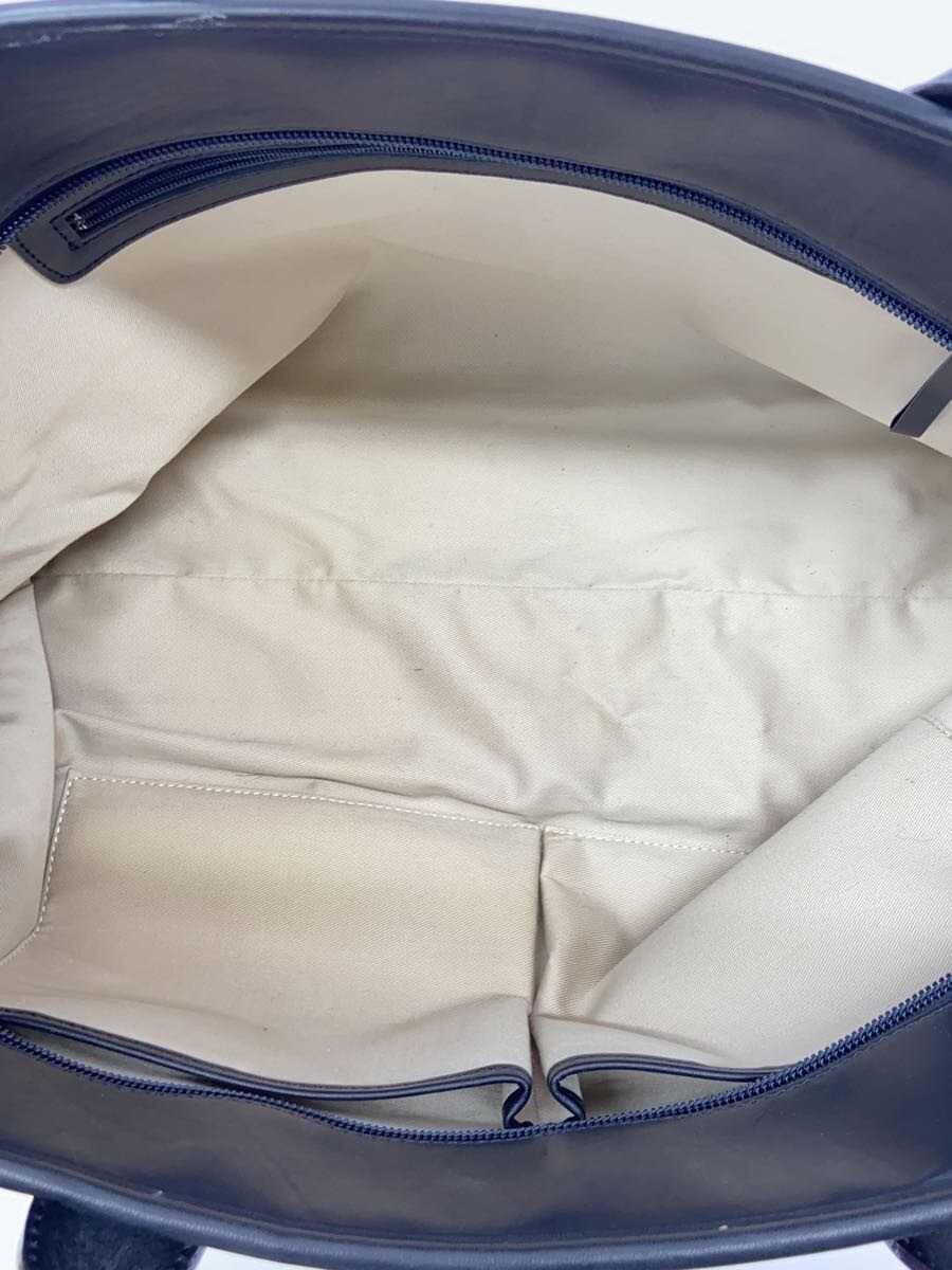 BURBERRY Bag WHT Border Stripe Bottom With Stain 6