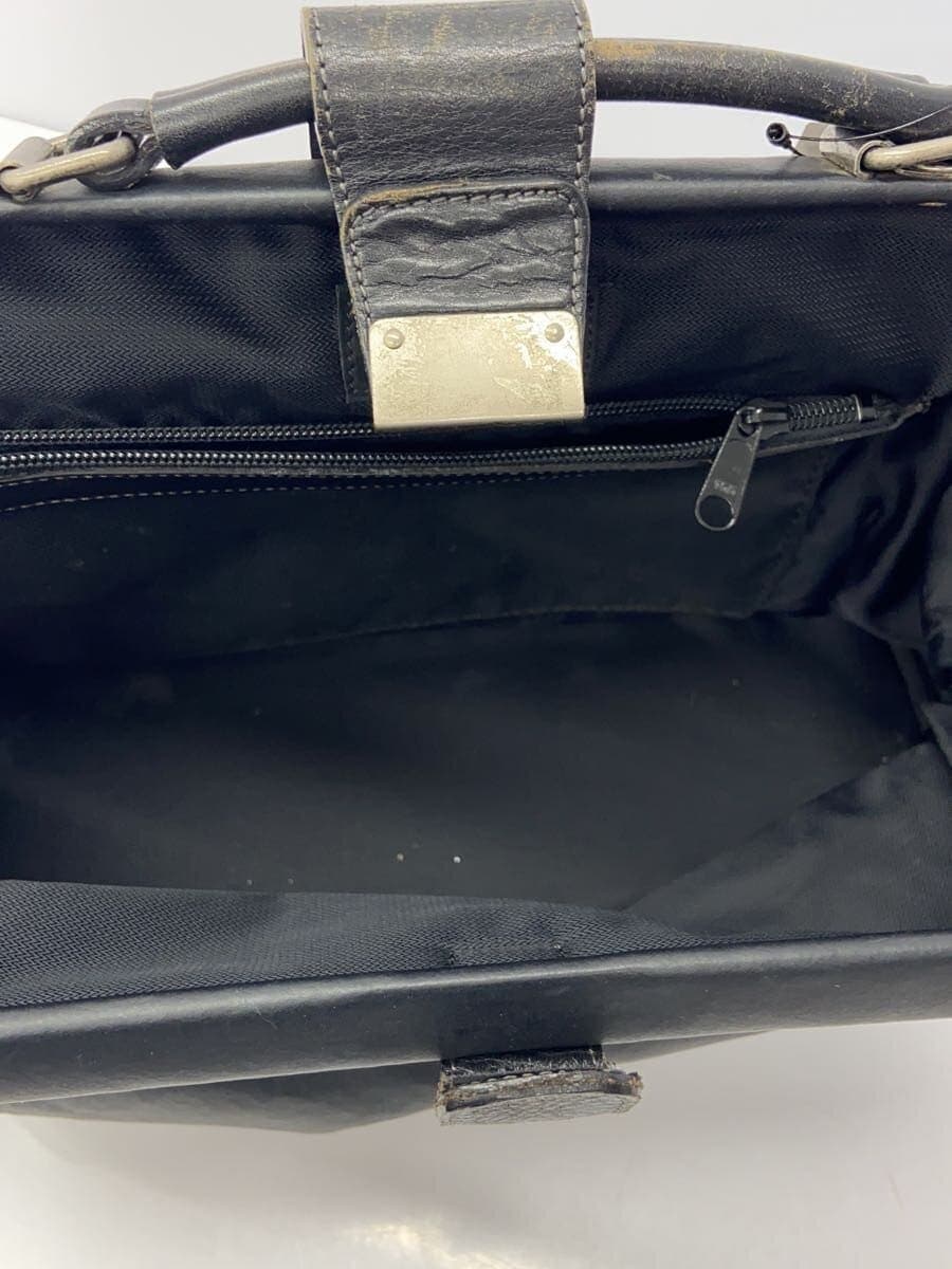 Jean Paul Gaultier doctor bag bag -- BLK shoulder strap missing 6