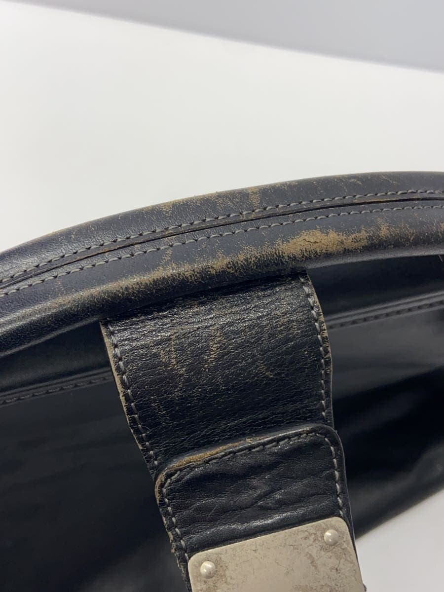 Jean Paul Gaultier doctor bag bag -- BLK shoulder strap missing 7