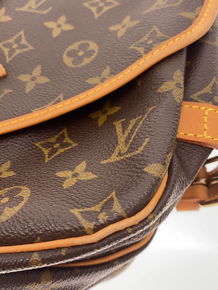 LOUIS VUITTON1)Saumur 30_Monogram Canvas PVC BRW 9