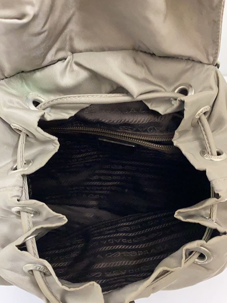 PRADA backpack nylon KHK plain 6