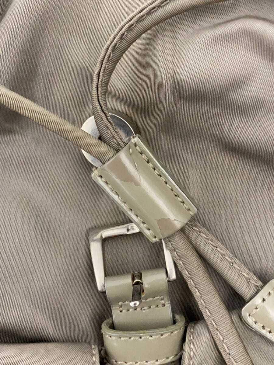 PRADA backpack nylon KHK plain 7