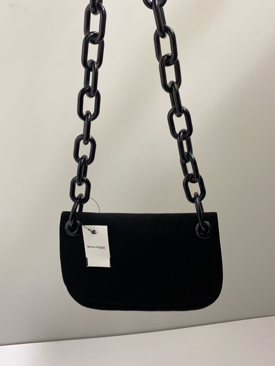 PRADA shoulder bag -- BLK plain B6436 3