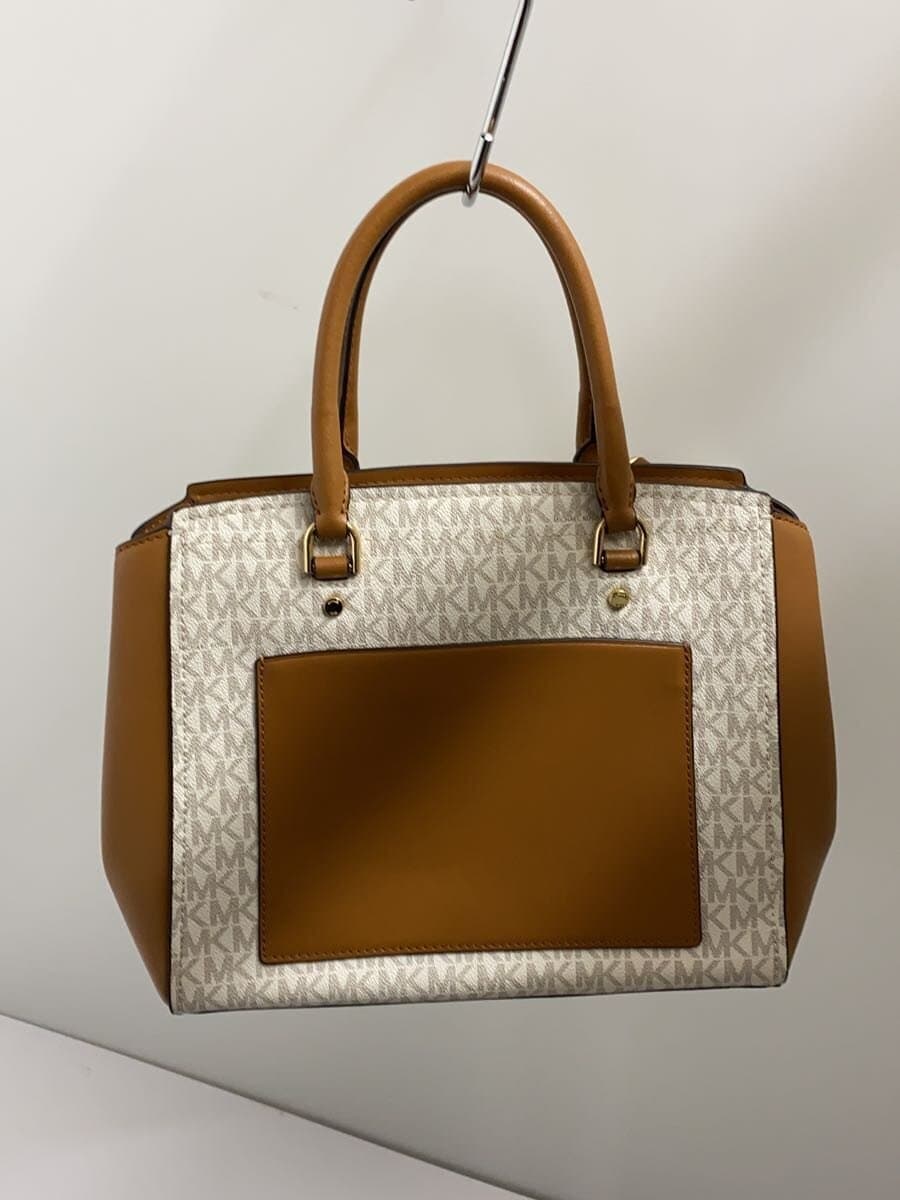 MICHAEL KORS bag -- WHT monogram 30T9GP9S3B 3
