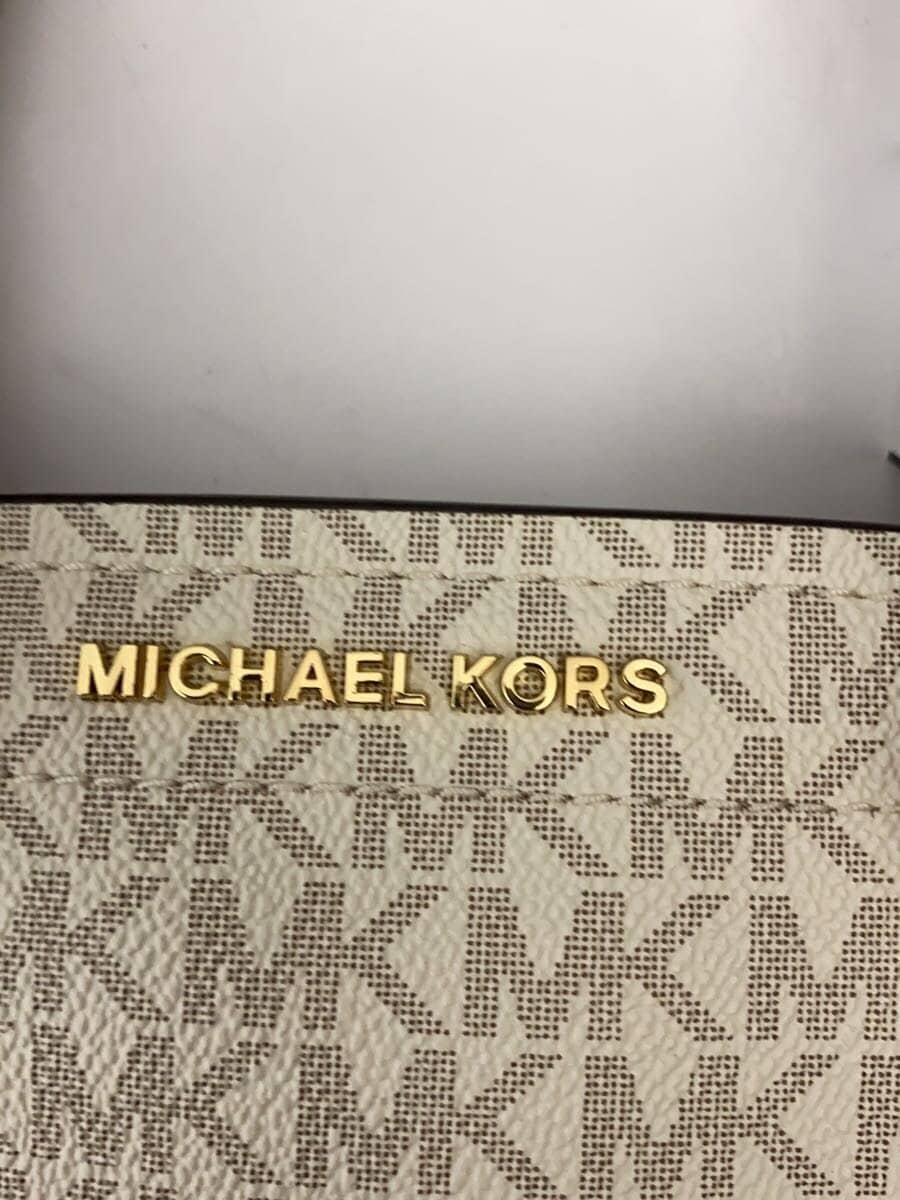 MICHAEL KORS bag -- WHT monogram 30T9GP9S3B 5