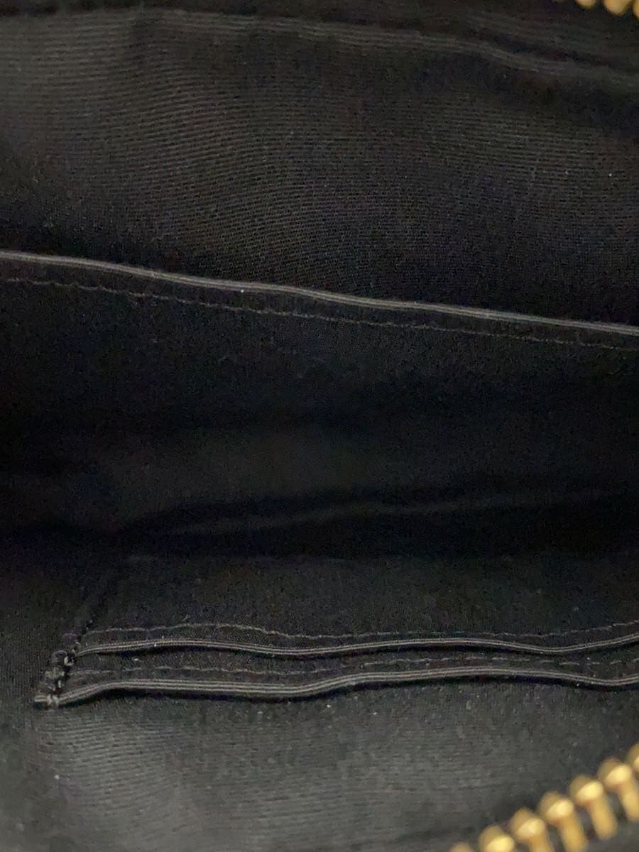 COACH Shoulder Bag Leather BLK 87734 6