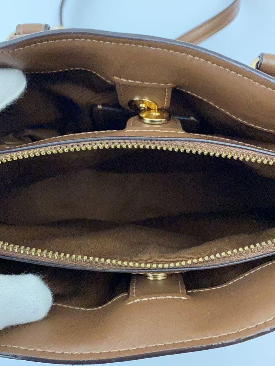 COACH Mini Sage Carryall Signature Brown PVC BRW Allover Pattern F29434 6