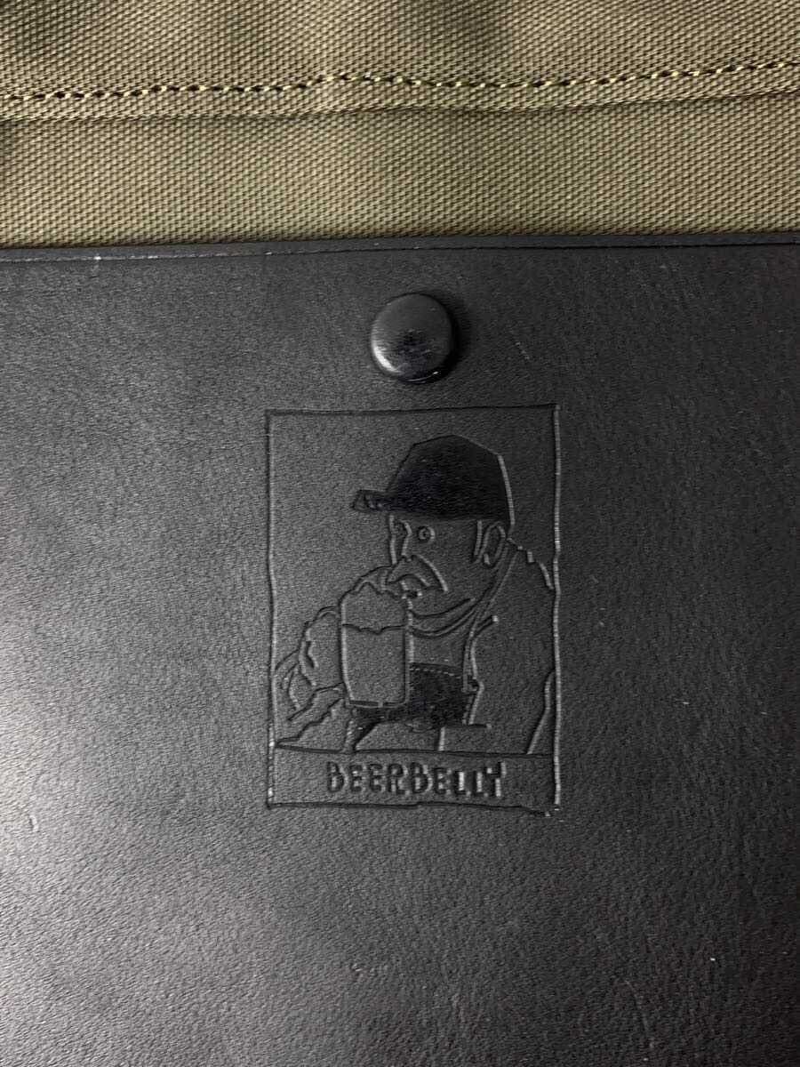 BEER BELLY Tote Bag Canvas KHK Plain 5