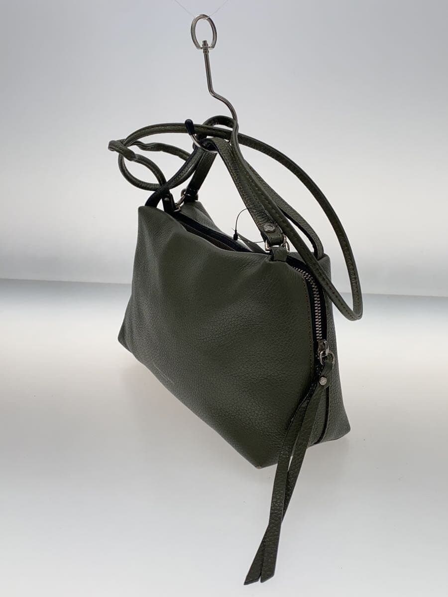 GIANNI CHIARINI Handbag Leather GRN Solid 2