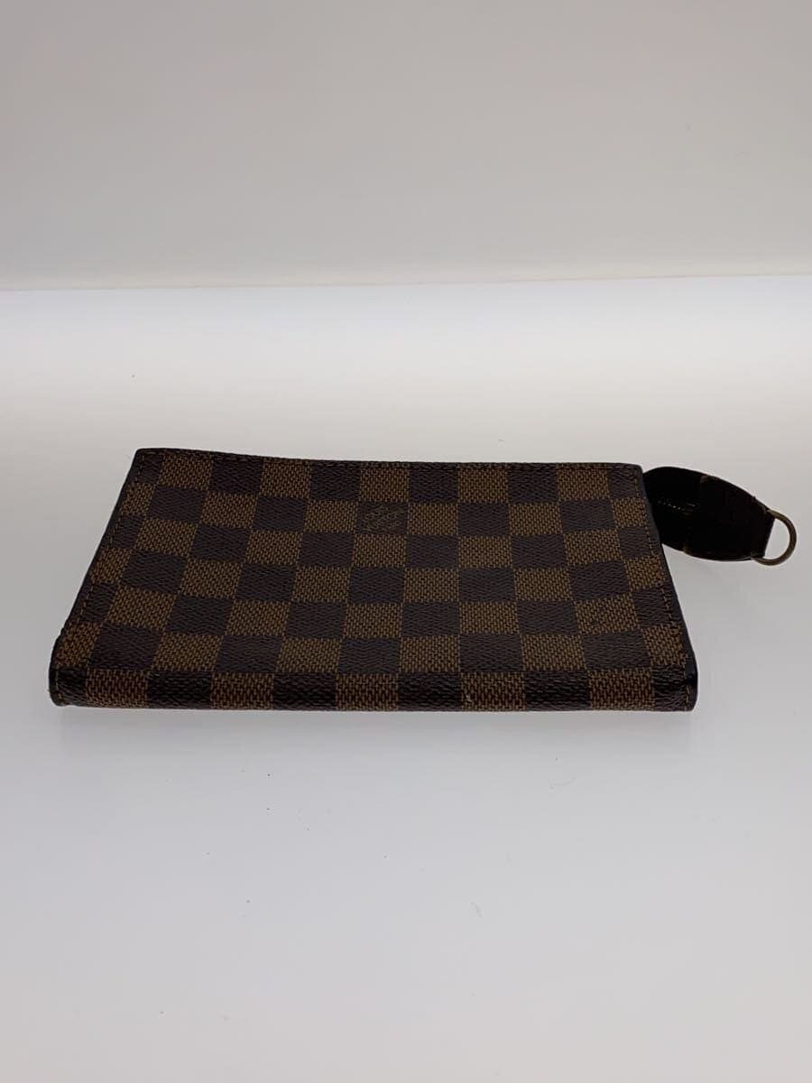 LOUIS VUITTON Pouch PVC BRW All Over Pattern 4