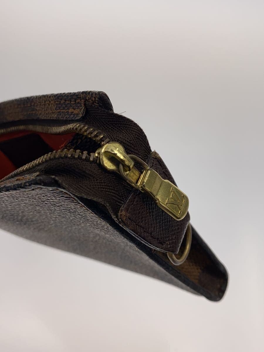 LOUIS VUITTON Pouch PVC BRW All Over Pattern 7