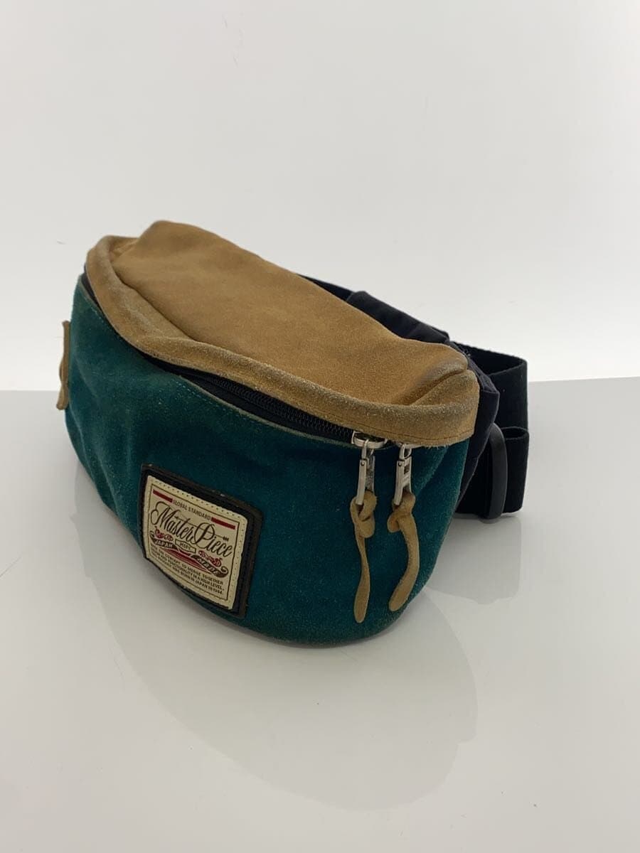 MASTERPIECE Waist Bag Suede GRN Solid 2