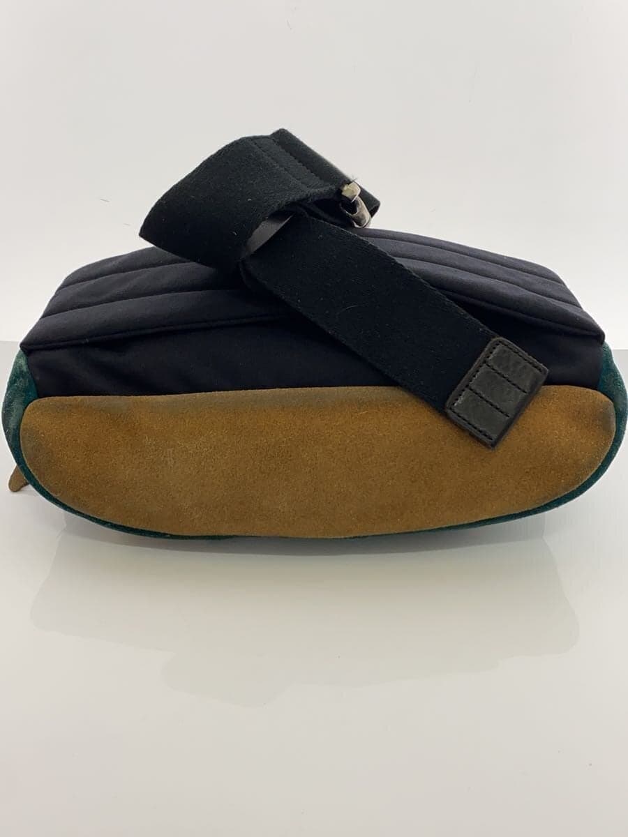 MASTERPIECE Waist Bag Suede GRN Solid 4