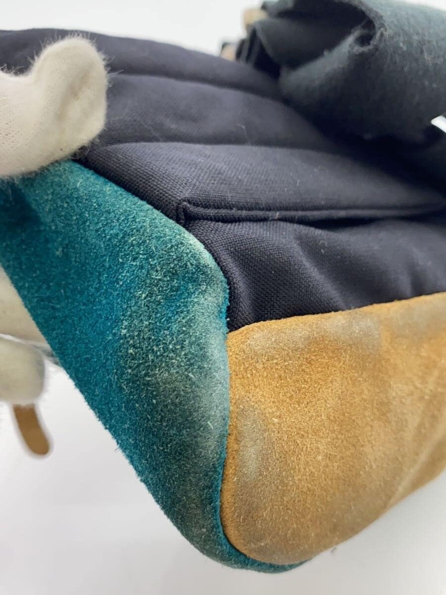 MASTERPIECE Waist Bag Suede GRN Solid 5