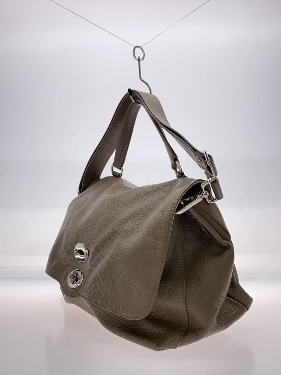 ZANELLATO Shoulder Bag Leather BRW 2