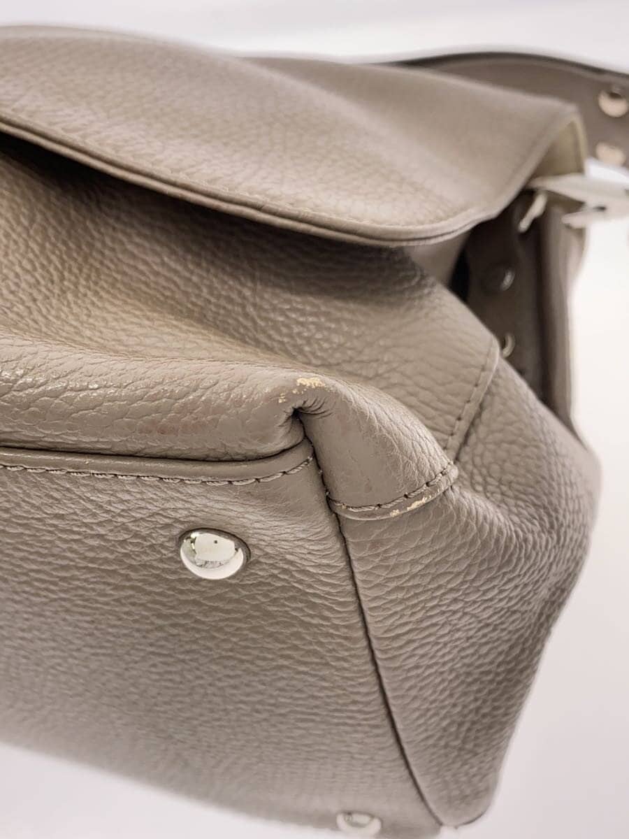 ZANELLATO Shoulder Bag Leather BRW 8