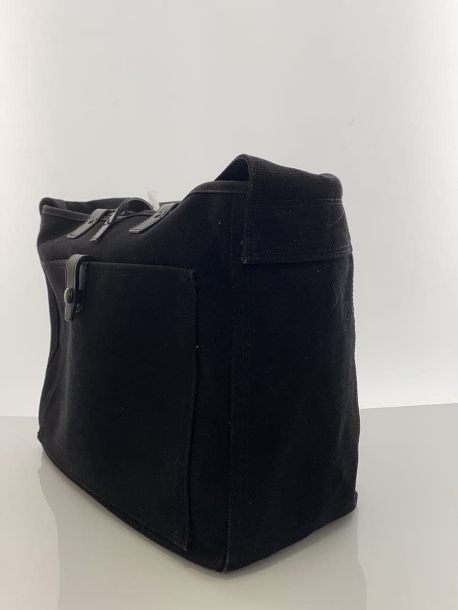 PORTER Tote Bag Canvas BLK Solid 2