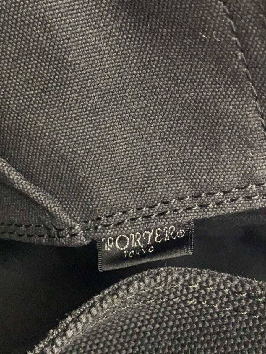 PORTER Tote Bag Canvas BLK Solid 7