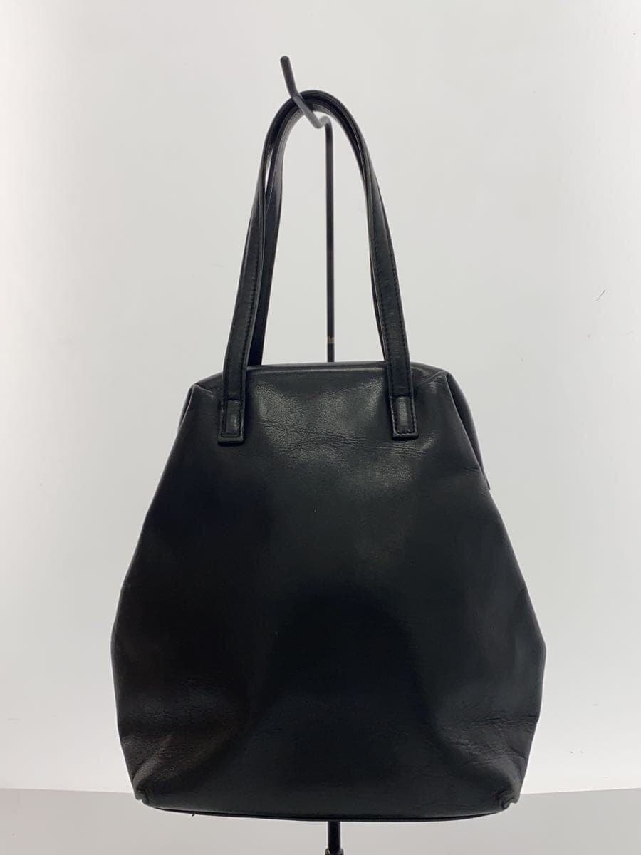 YOHJIYAMAMOTO+NOIR Handbag Leather BLK Solid 3