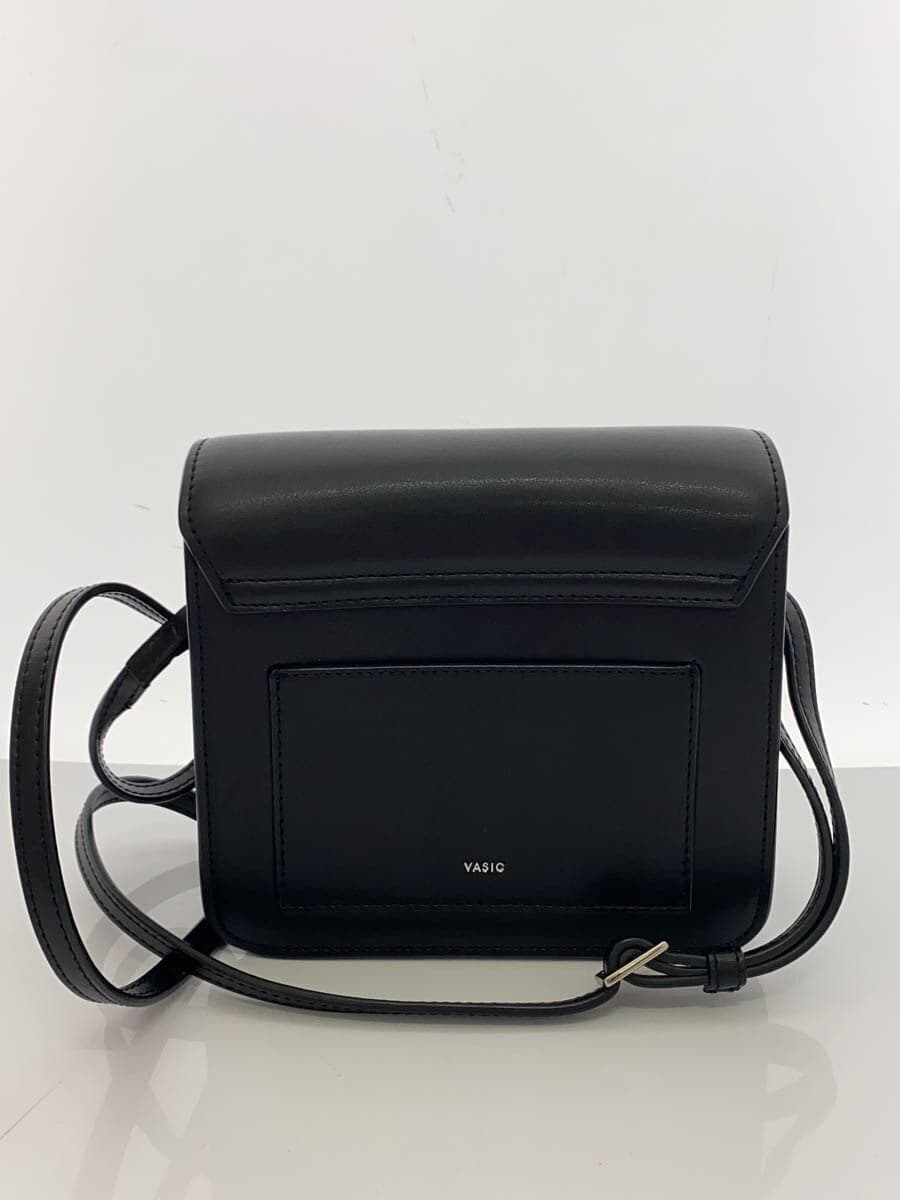 VASIC Shoulder Bag Leather BLK 3