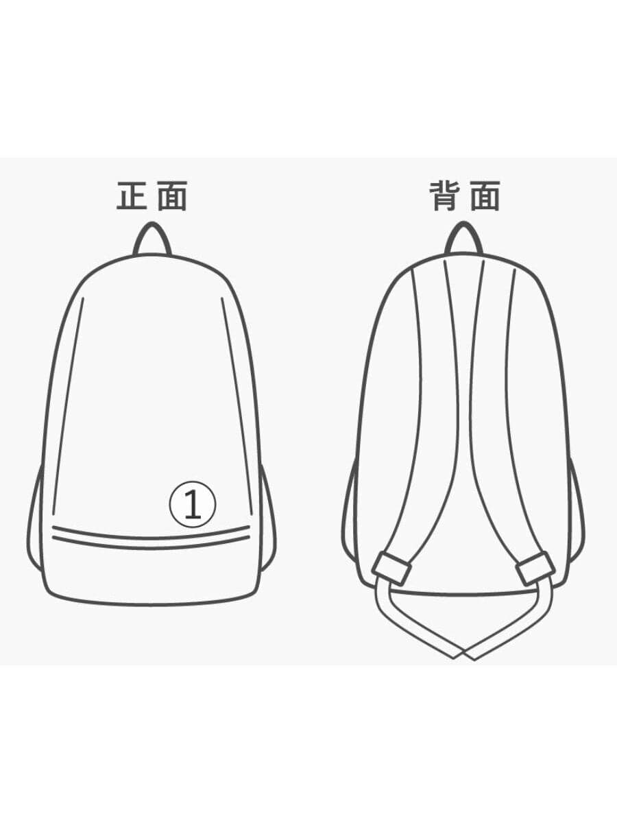 THE NORTH FACE BIG SHOT Stains present Backpack Nylon NVY Solid color NM71605 8