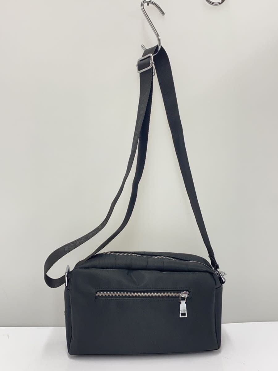 PRADA shoulder bag nylon BLK solid color 3