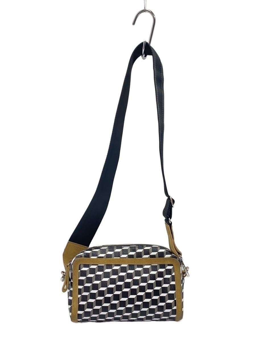 PIERRE HARDY shoulder bag leather multicolor all-over pattern