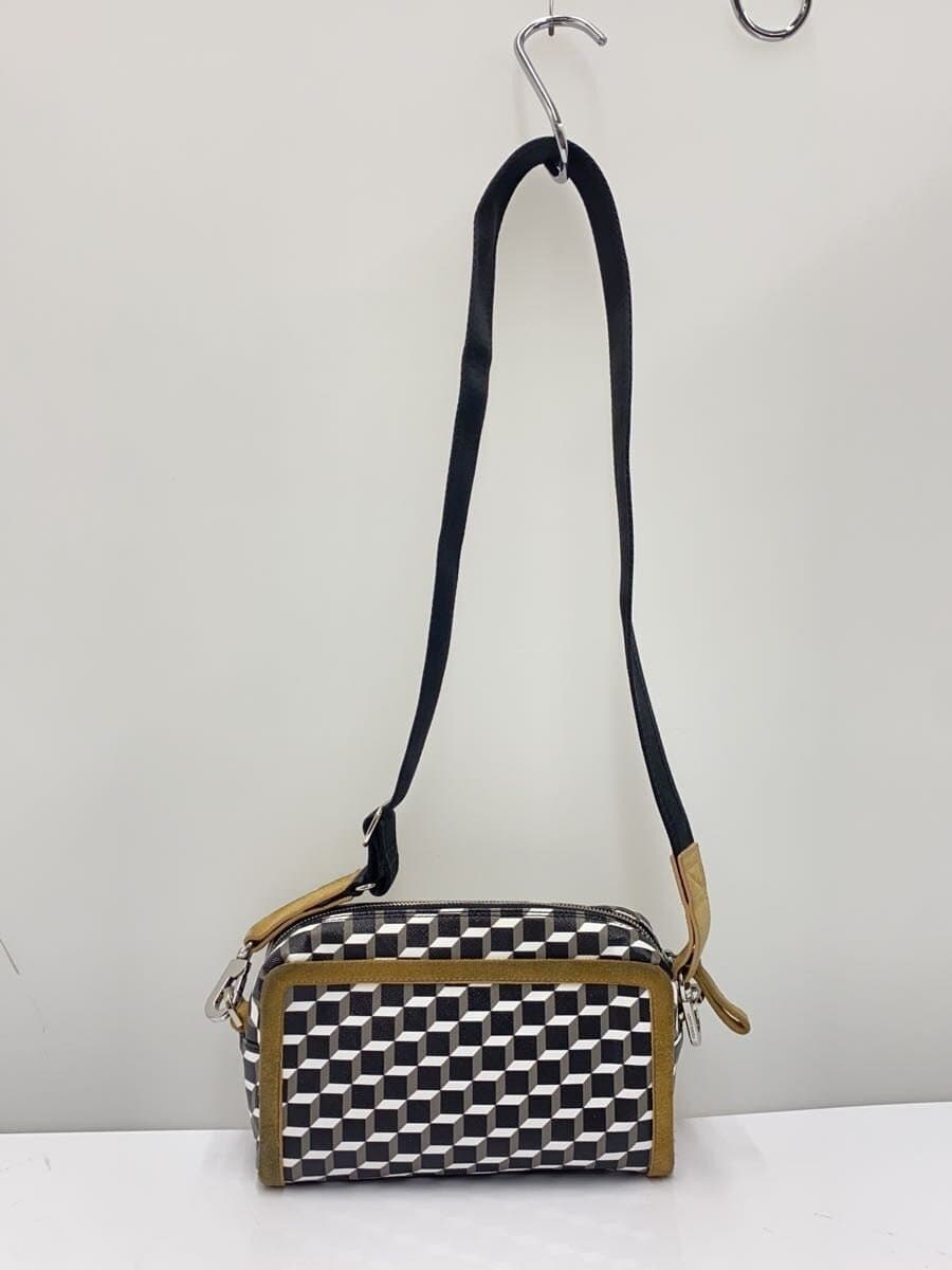 PIERRE HARDY shoulder bag leather multicolor all-over pattern 3