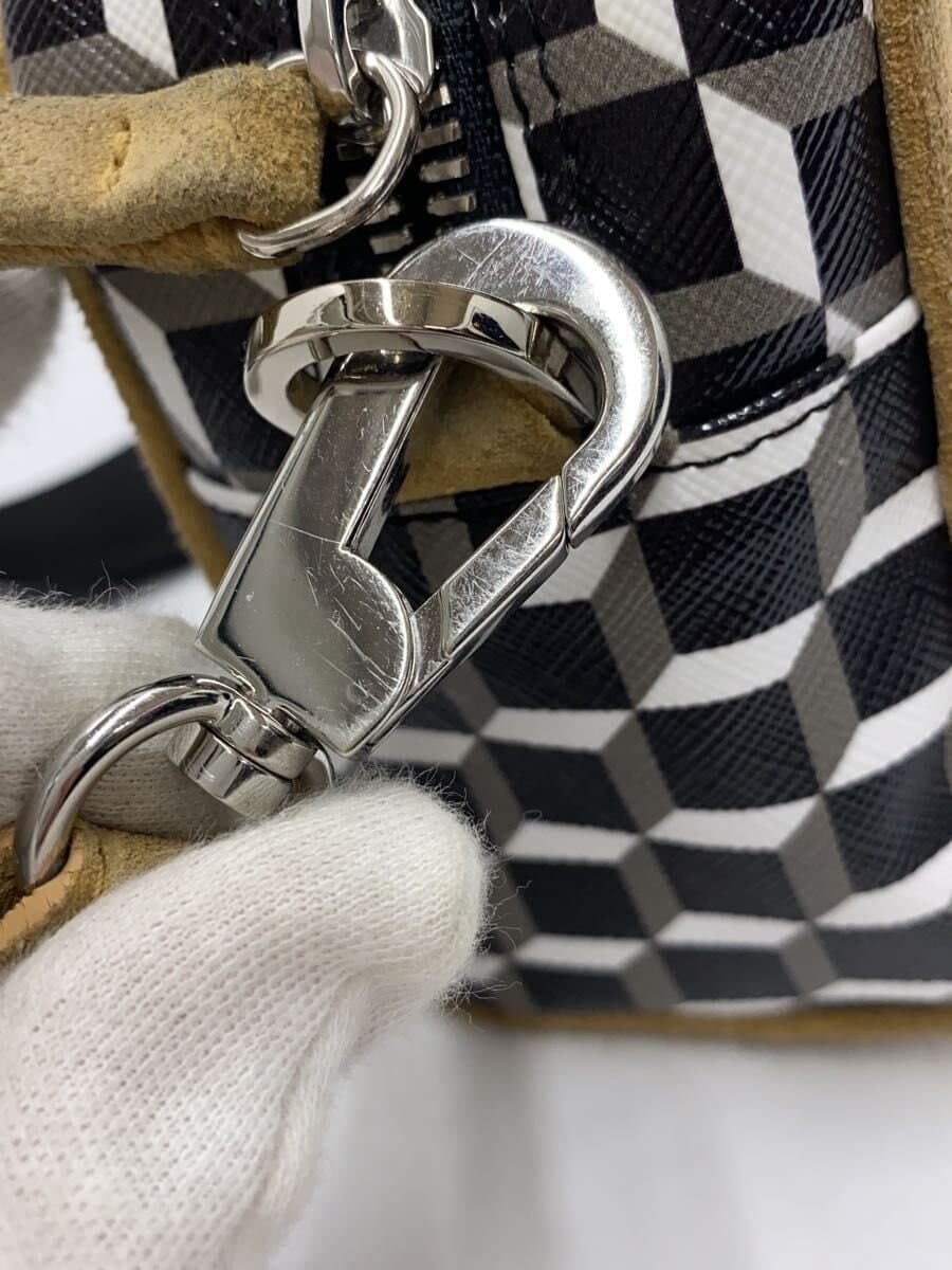 PIERRE HARDY shoulder bag leather multicolor all-over pattern 7