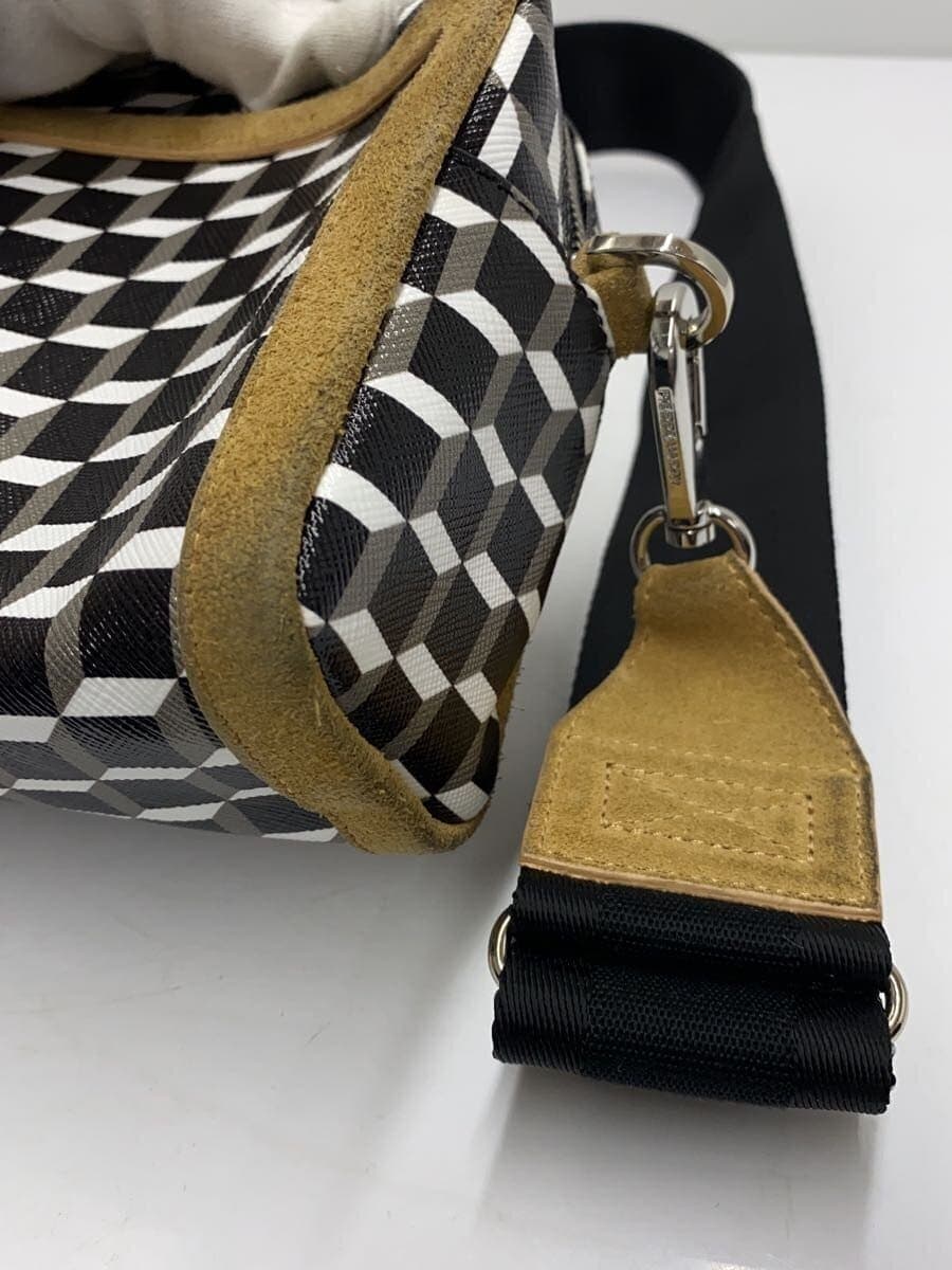 PIERRE HARDY shoulder bag leather multicolor all-over pattern 9