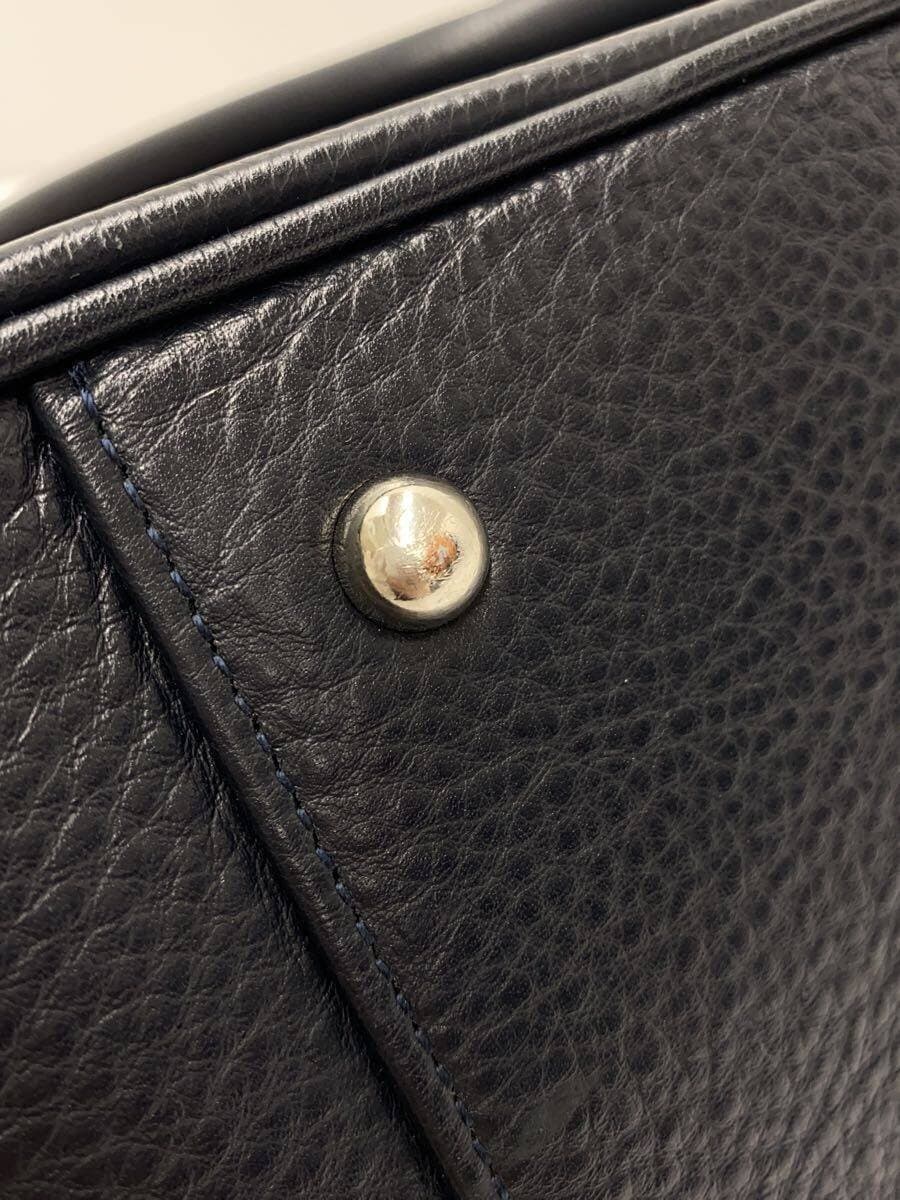 PELLE MORBIDA Bag Leather Navy Solid Color 8