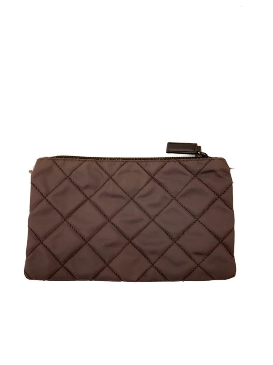 PRADA Pouch Nylon BRW Plain 2