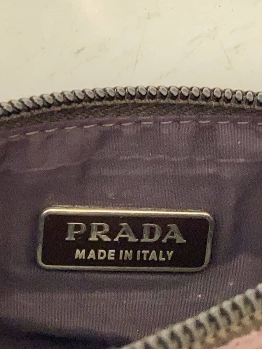 PRADA Pouch Nylon BRW Plain 3