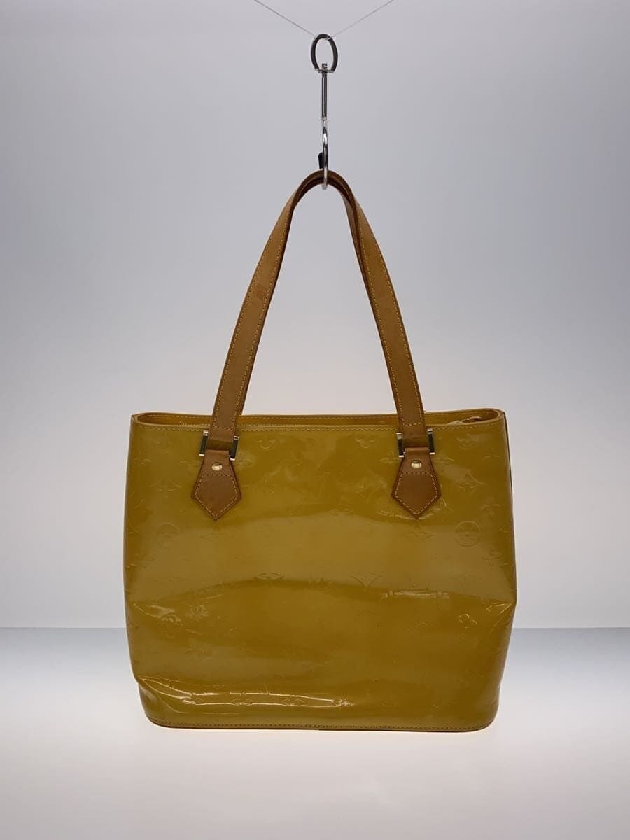 LOUIS VUITTON Houston Monogram Vernis Enamel YLW M91121 3