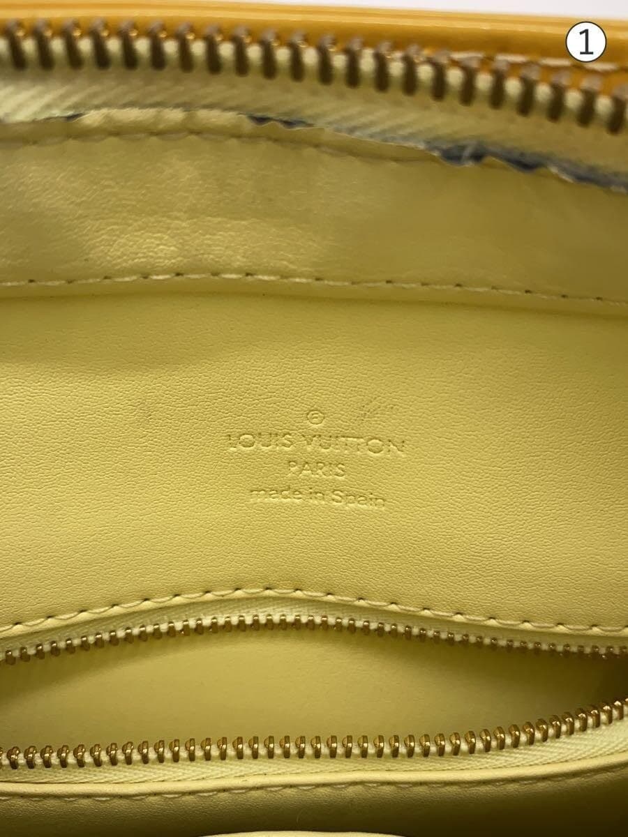 LOUIS VUITTON Houston Monogram Vernis Enamel YLW M91121 5