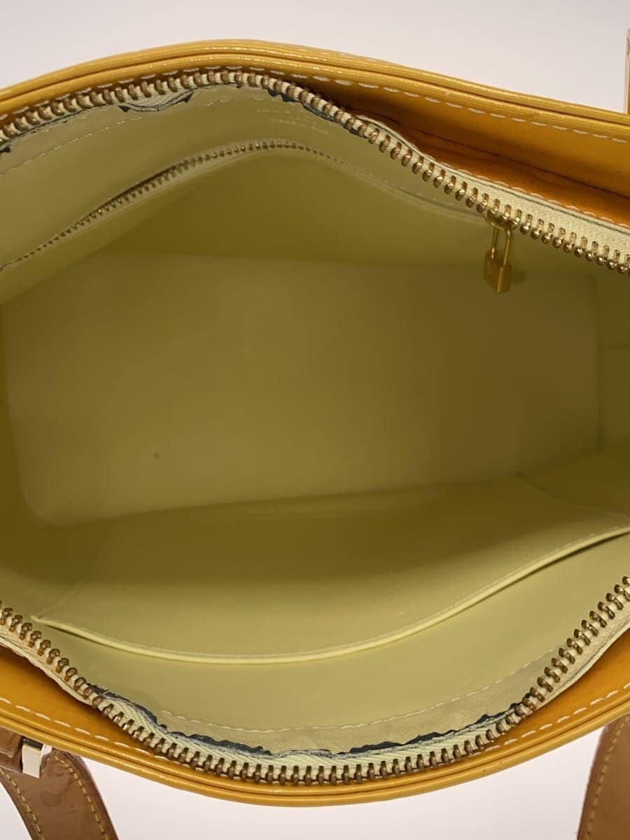 LOUIS VUITTON Houston Monogram Vernis Enamel YLW M91121 6