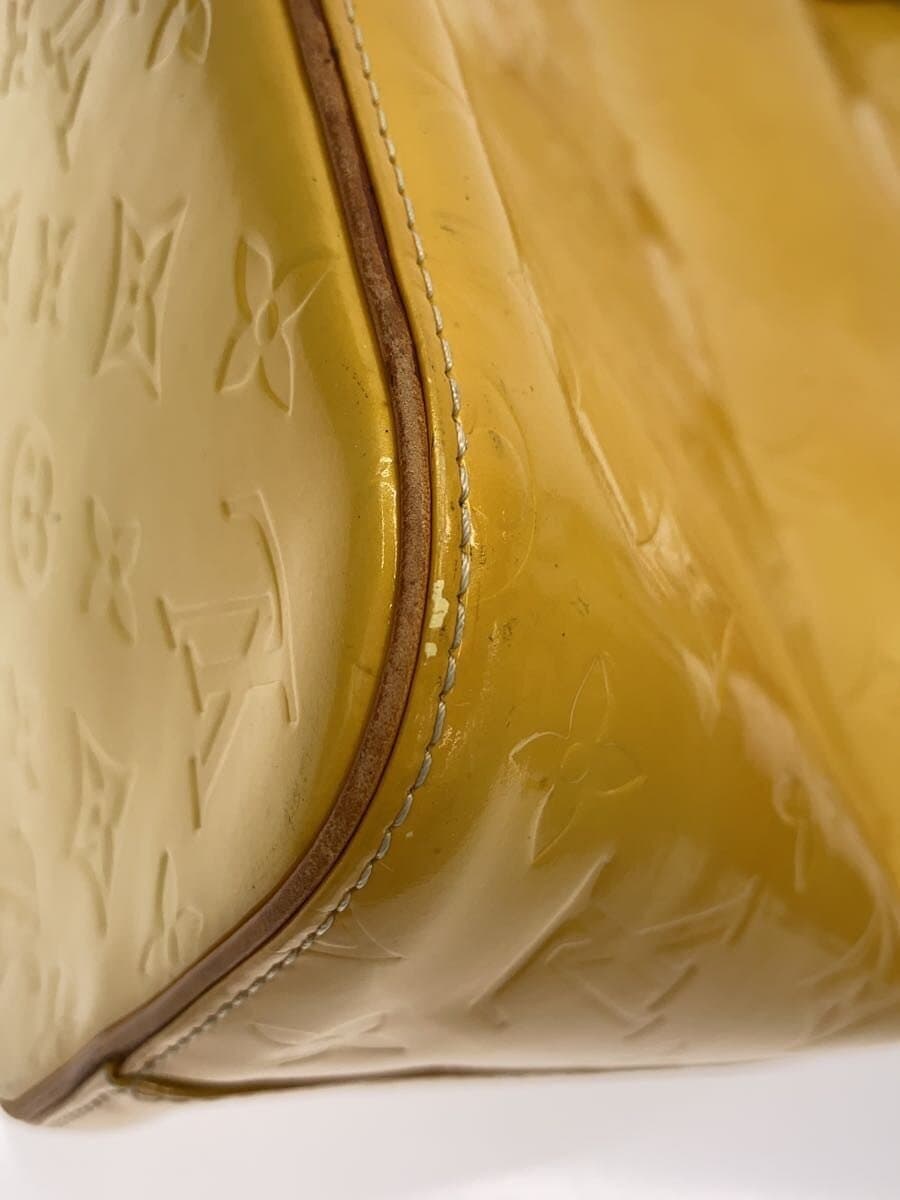 LOUIS VUITTON Houston Monogram Vernis Enamel YLW M91121 8